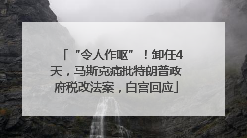 “令人作呕”！卸任4天，马斯克痛批特朗普政府税改法案，白宫回应