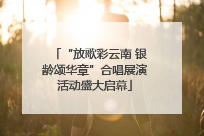 “放歌彩云南 银龄颂华章”合唱展演活动盛大启幕