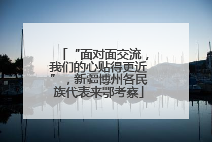 “面对面交流，我们的心贴得更近”，新疆博州各民族代表来鄂考察
