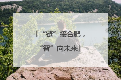 “链”接合肥，“智”向未来