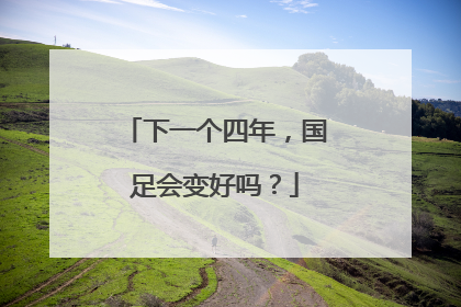 下一个四年，国足会变好吗？