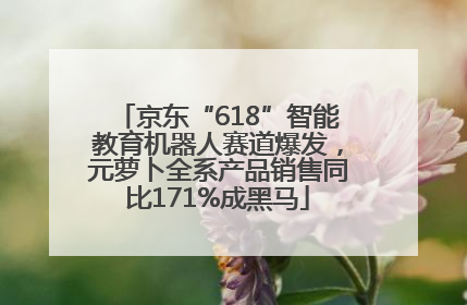 京东“618”智能教育机器人赛道爆发，元萝卜全系产品销售同比171%成黑马