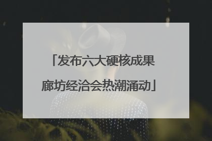 发布六大硬核成果 廊坊经洽会热潮涌动