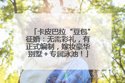 卡皮巴拉“豆包”征婚：无需彩礼，有正式编制，嫁妆豪华别墅＋专属泳池！