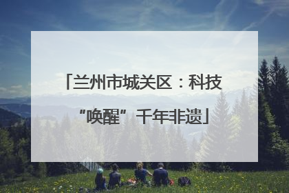 兰州市城关区：科技“唤醒”千年非遗