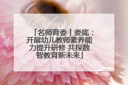 名师育娄丨娄底：开展幼儿教师素养能力提升研修 共探数智教育新未来