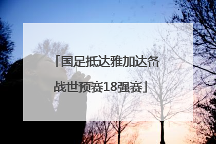 国足抵达雅加达备战世预赛18强赛