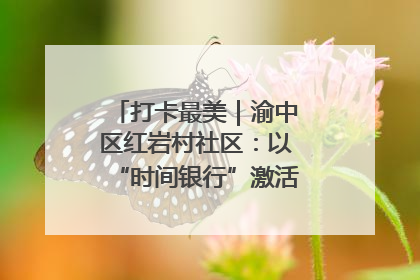 打卡最美｜渝中区红岩村社区：以“时间银行”激活垃圾分类新动能