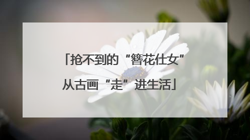 抢不到的“簪花仕女” 从古画“走”进生活