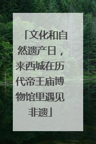 文化和自然遗产日，来西城在历代帝王庙博物馆里遇见非遗