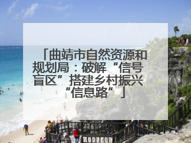曲靖市自然资源和规划局：破解“信号盲区”搭建乡村振兴“信息路”