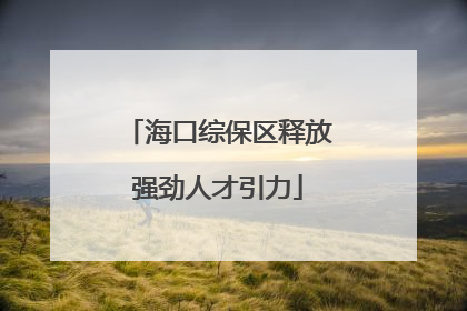 海口综保区释放强劲人才引力