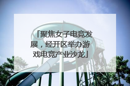 聚焦女子电竞发展，经开区举办游戏电竞产业沙龙