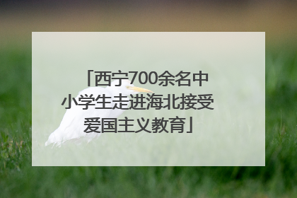 西宁700余名中小学生走进海北接受爱国主义教育