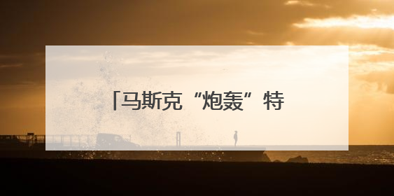 马斯克“炮轰”特朗普政府“大而美”法案：荒唐可笑、夹带私货，令人作呕