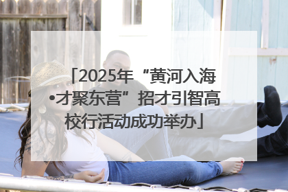 2025年“黄河入海•才聚东营”招才引智高校行活动成功举办