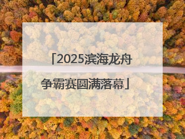 2025滨海龙舟争霸赛圆满落幕
