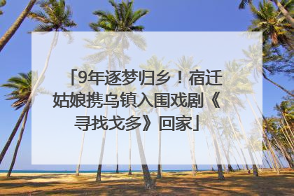 9年逐梦归乡！宿迁姑娘携乌镇入围戏剧《寻找戈多》回家